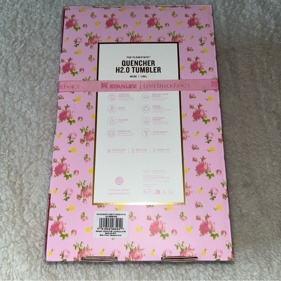 Stanley X LoveShackFancy Ibiza Sunset 40 Ounce Tumbler NEW - Picture 5 of 7